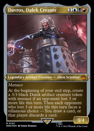 Davros, Dalek Creator (Display Commander - Not Tournament Legal)
