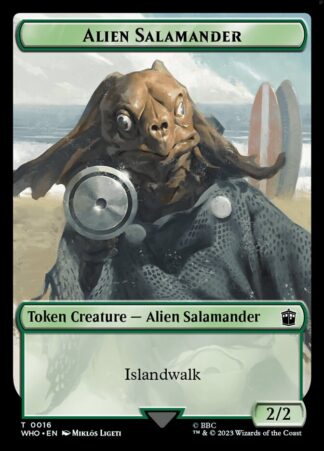 Alien Salamander Token // Alien Insect Token