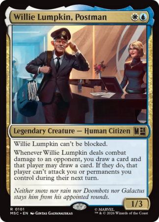 Willie Lumpkin, Postman Willie Lumpkin, Postman