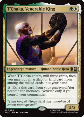 T’Chaka, Venerable King