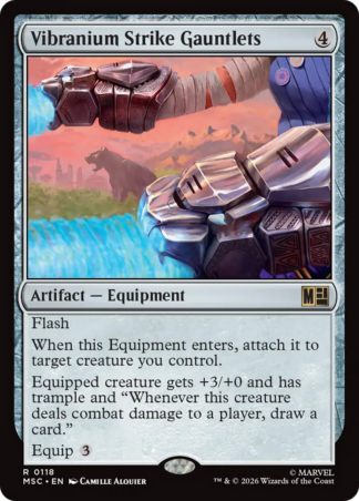 Vibranium Strike Gauntlets Vibranium Strike Gauntlets