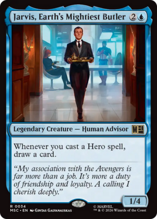 Jarvis, Earth’s Mightiest Butler Jarvis, Earth’s Mightiest Butler