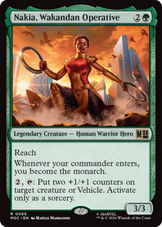 Nakia, Wakandan Operative Nakia, Wakandan Operative