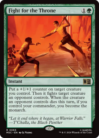 Fight for the Throne Fight for the Throne