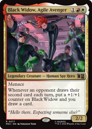 Black Widow, Agile Avenger Black Widow, Agile Avenger