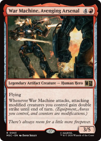 War Machine, Avenging Arsenal War Machine, Avenging Arsenal
