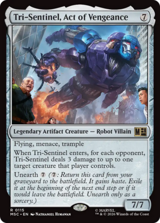 Tri-Sentinel, Act of Vengeance Tri-Sentinel, Act of Vengeance