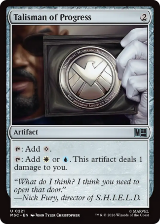 Talisman of Progress Talisman of Progress