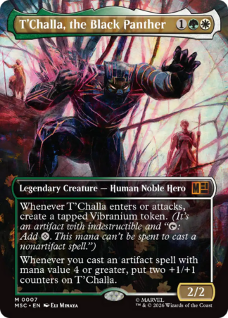T’Challa, the Black Panther