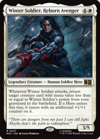 Winter Soldier, Reborn Avenger Winter Soldier, Reborn Avenger