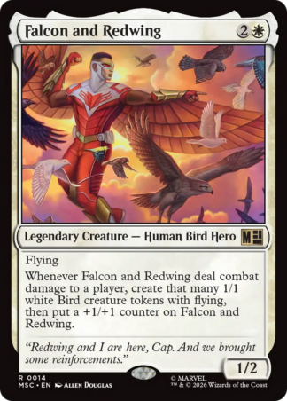 Falcon and Redwing Falcon and Redwing