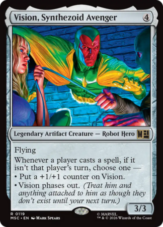 Vision, Synthezoid Avenger Vision, Synthezoid Avenger