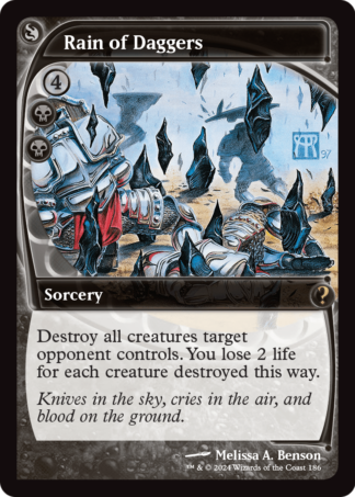 Rain of Daggers Rain of Daggers