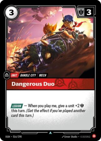 Dangerous Duo Dangerous Duo