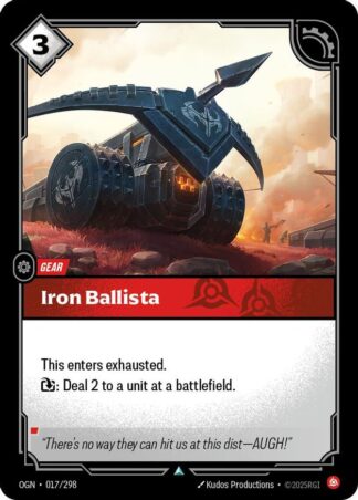 Iron Ballista Iron Ballista