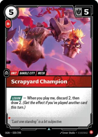 Scrapyard Champion Scrapyard Champion