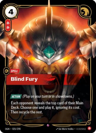 Blind Fury Blind Fury