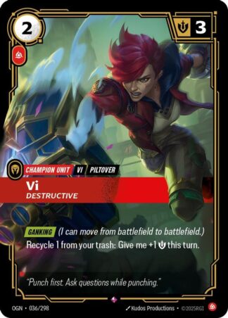 Vi, Destructive Vi, Destructive
