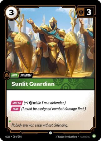 Sunlit Guardian Sunlit Guardian
