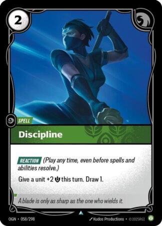 Discipline Discipline