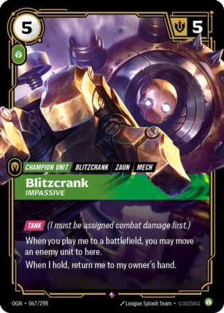 Blitzcrank, Impassive Blitzcrank, Impassive
