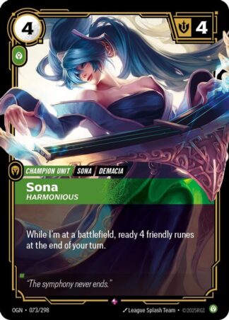 Sona, Harmonious Sona, Harmonious