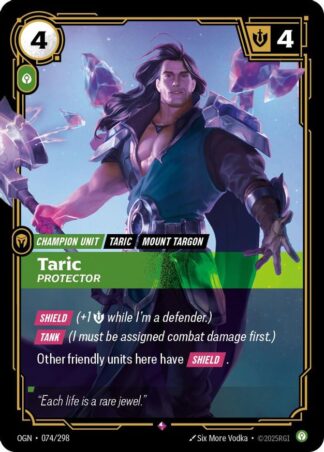 Taric, Protector Taric, Protector