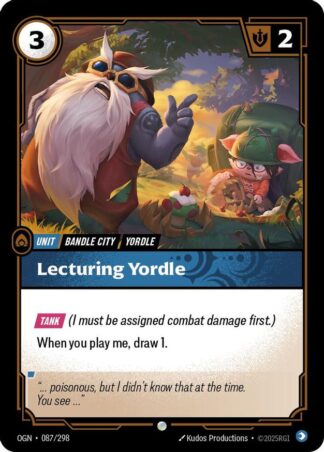 Lecturing Yordle Lecturing Yordle