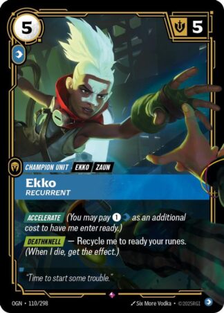 Ekko, Recurrent Ekko, Recurrent