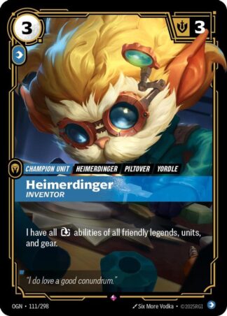 Heimerdinger, Inventor Heimerdinger, Inventor