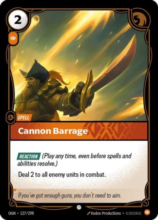 Cannon Barrage Cannon Barrage