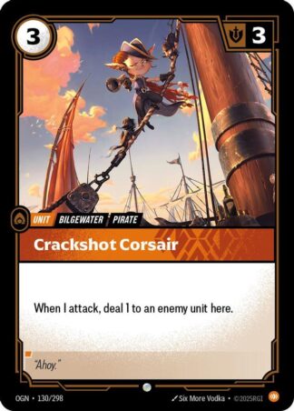 Crackshot Corsair Crackshot Corsair