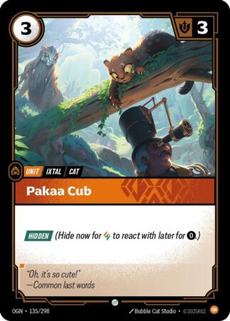 Pakaa Cub Pakaa Cub