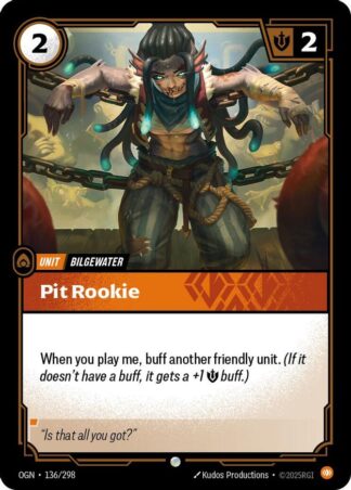 Pit Rookie Pit Rookie