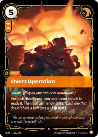 Overt Operation Overt Operation