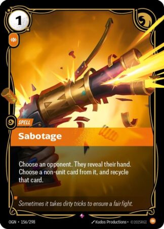 Sabotage Sabotage