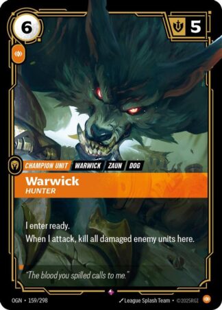 Warwick, Hunter Warwick, Hunter