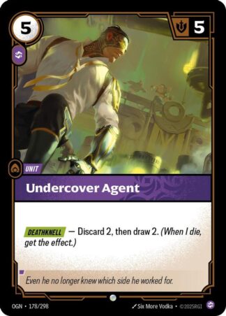 Undercover Agent Undercover Agent