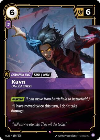 Kayn, Unleashed Kayn, Unleashed