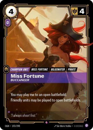Miss Fortune, Buccaneer Miss Fortune, Buccaneer