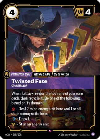 Twisted Fate, Gambler Twisted Fate, Gambler