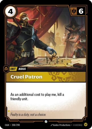 Cruel Patron Cruel Patron