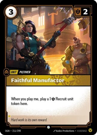 Faithful Manufactor Faithful Manufactor