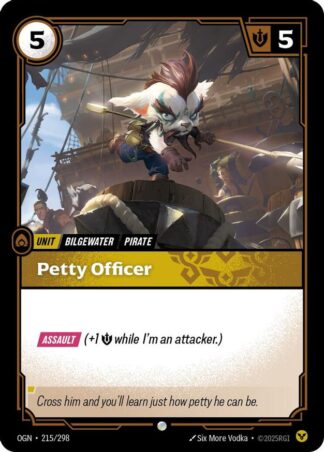 Petty Officer Petty Officer