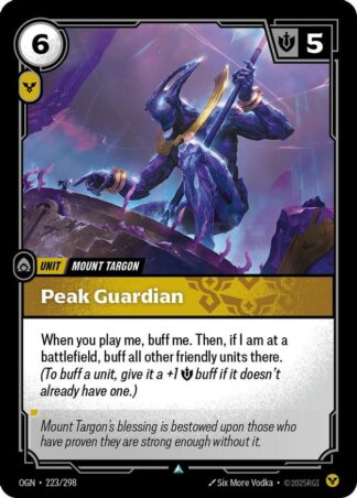Peak Guardian Peak Guardian