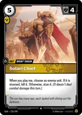 Solari Chief Solari Chief