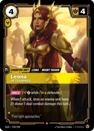 Leona, Determined Leona, Determined