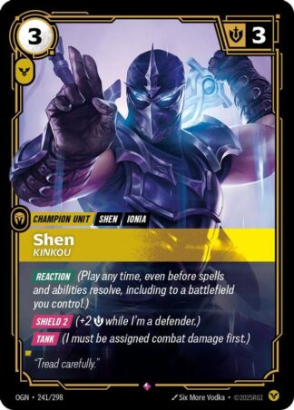 Shen, Kinkou Shen, Kinkou