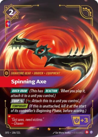 Spinning Axe Spinning Axe