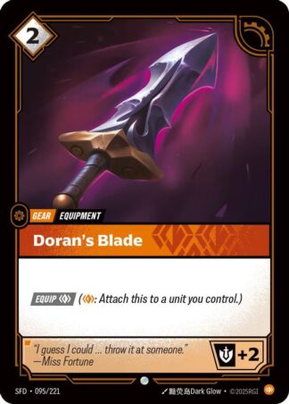 Doran’s Blade Doran’s Blade